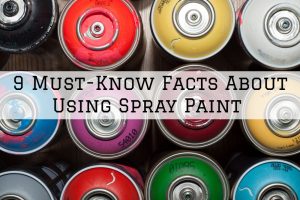 Using spray paint