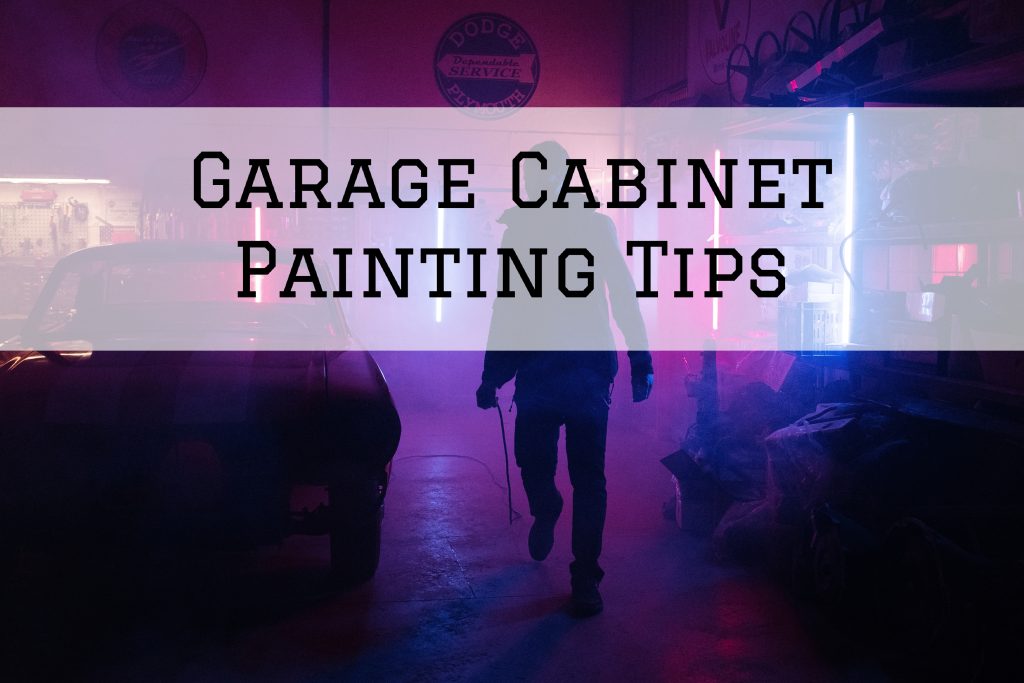 2022-02-23 Brush Color Eco Painting Driftwood TX Garage Cabinet Painting