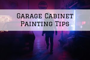2022-02-23 Brush Color Eco Painting Driftwood TX Garage Cabinet Painting