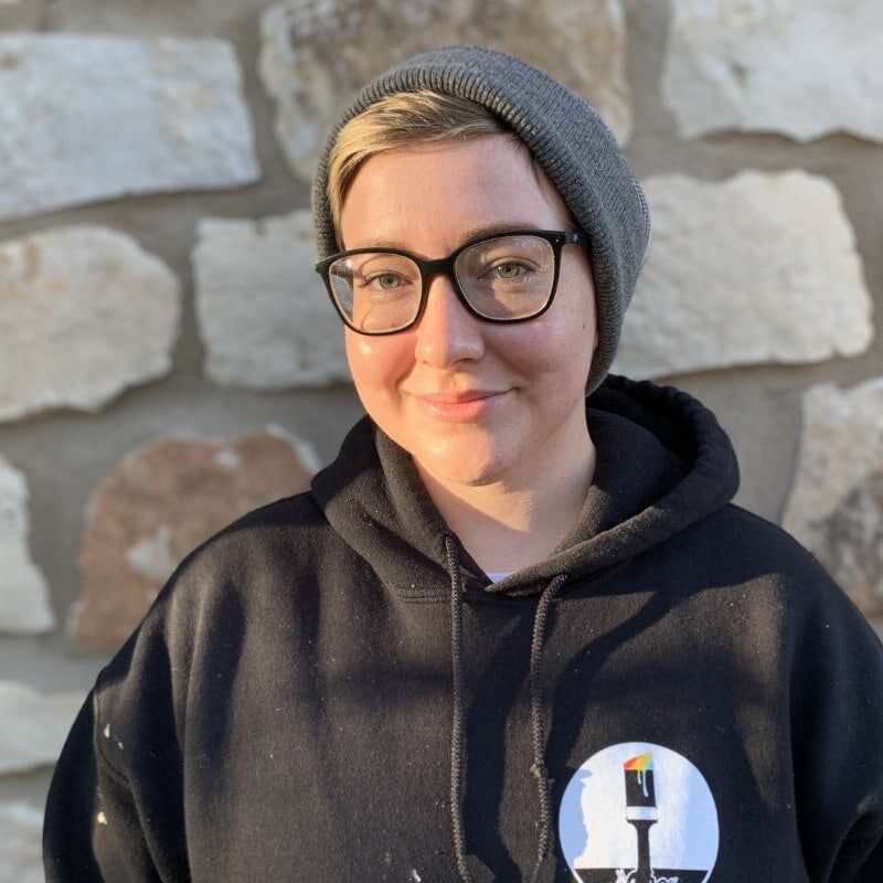 Brooke from Brush & Color Eco Painting team